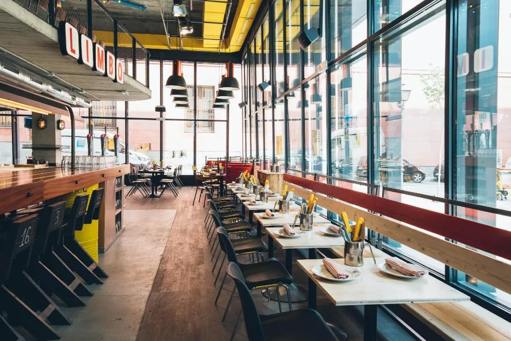 Restaurant, Bastardo Hostel, Madrid