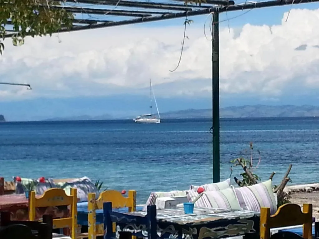 Restaurant, Art Studios Benitses, Corfu
