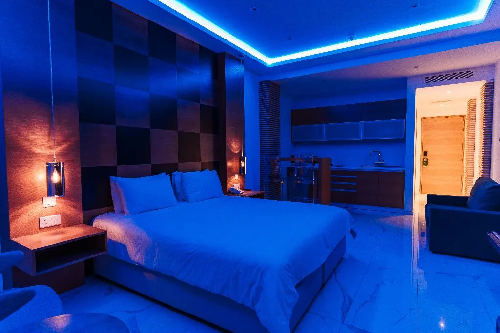 JUNIOR SUITE SEA VIEW Room, Vrachia Beach Hotel & Suites - Adults Only, Cyprus