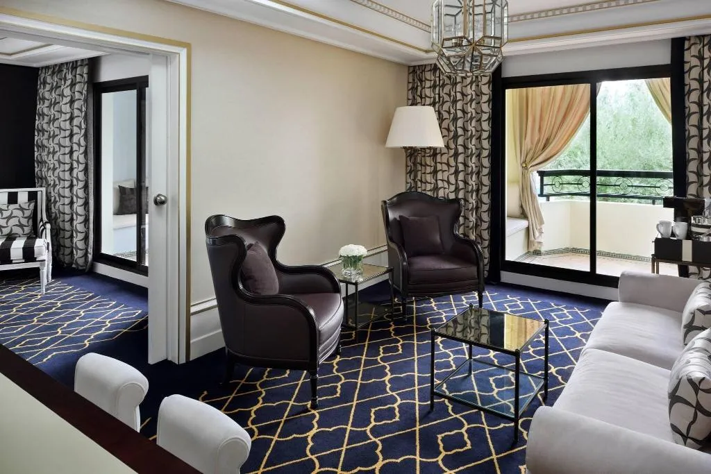 JUNIOR SUITE KING SIZE BED Room, Fes Marriott Hotel Jnan Palace, Fez
