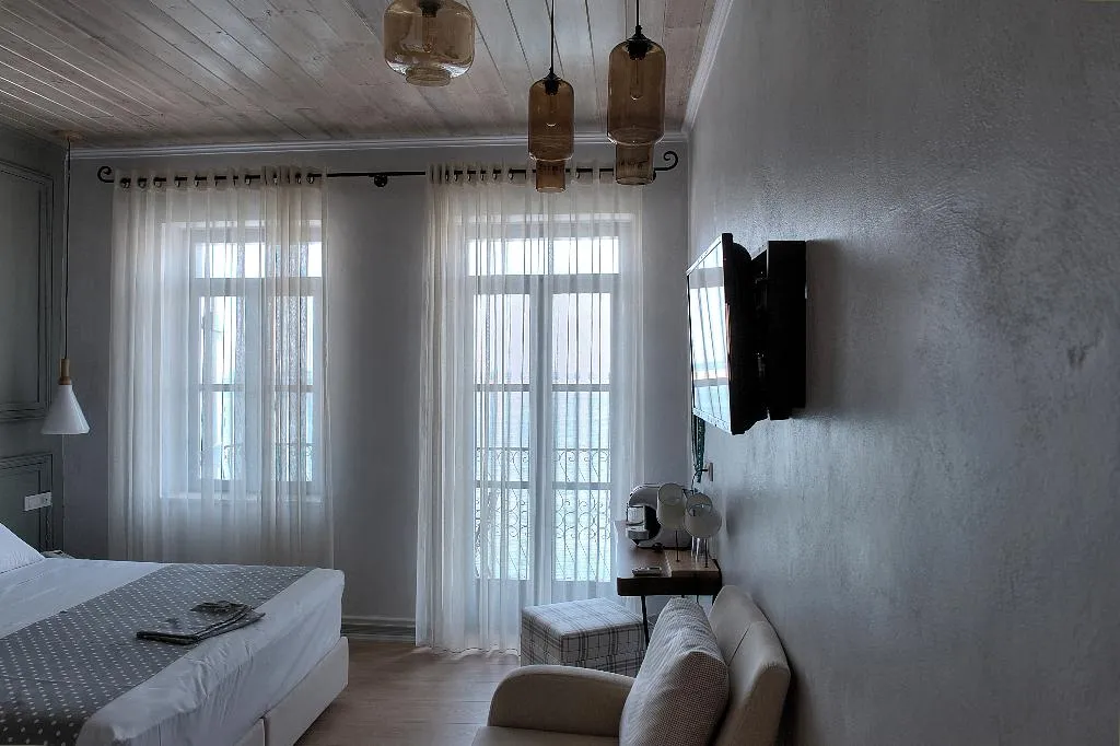 DOUBLE DELUXE SEA VIEW Room, Elia Zampeliou Boutique Hotel, Crete