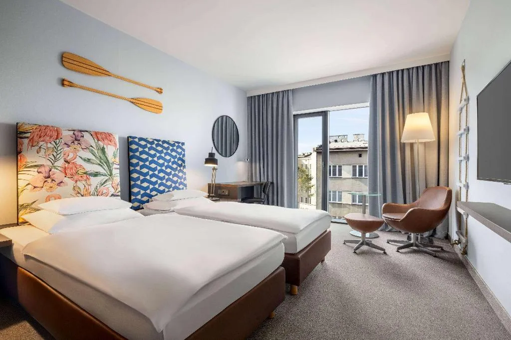 TWIN SUPERIOR Room, Vienna House by Wyndham Andel's Cracow, Krakow