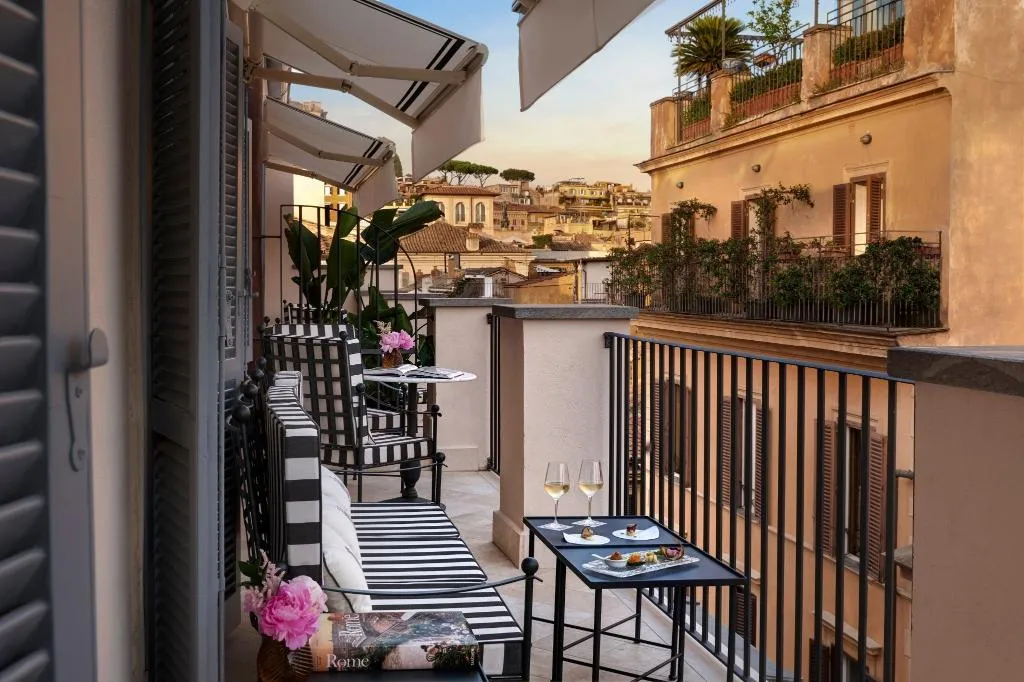 SUITE WITH BALCONY Room, Hotel d'Inghilterra Roma - Starhotels Collezione, Rome