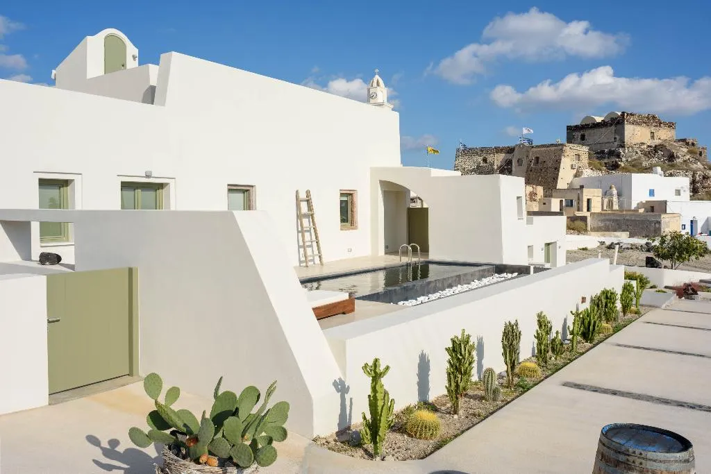 General view, Villa Di Capo, Santorini