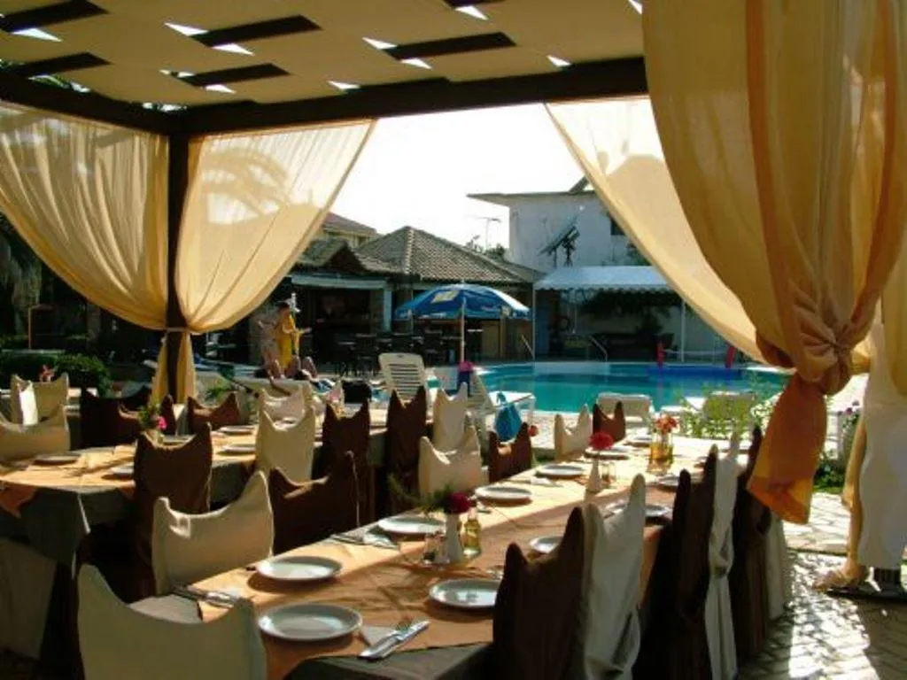 Restaurant, Blue Sea  Argyrades Beach, Corfu