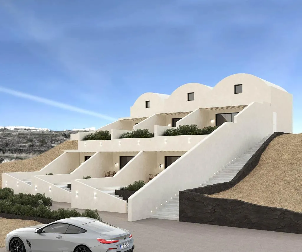 Lobby, Pnoe Luxury Suites, Santorini