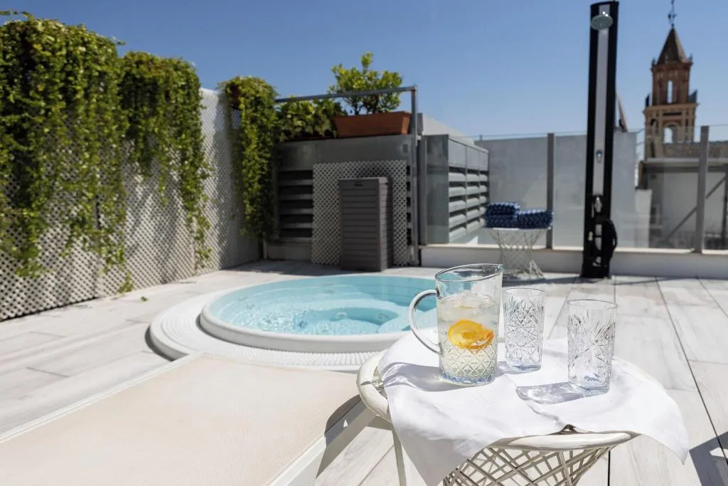 Terrace, Hotel Amadeus La Musica, Seville