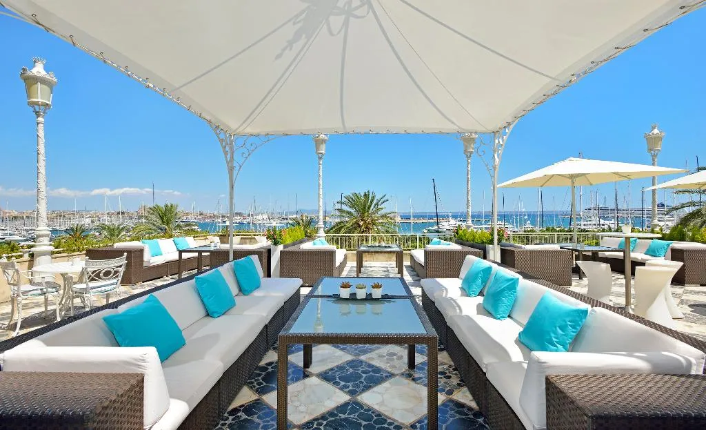 Terrace, Hotel Victoria Gran Meliá, Majorca