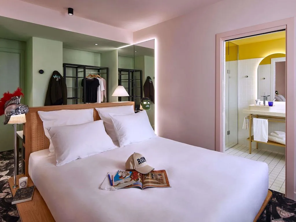 FAMILY ROOM WITH TERRACE Room, Mama Shelter Roma, Rome