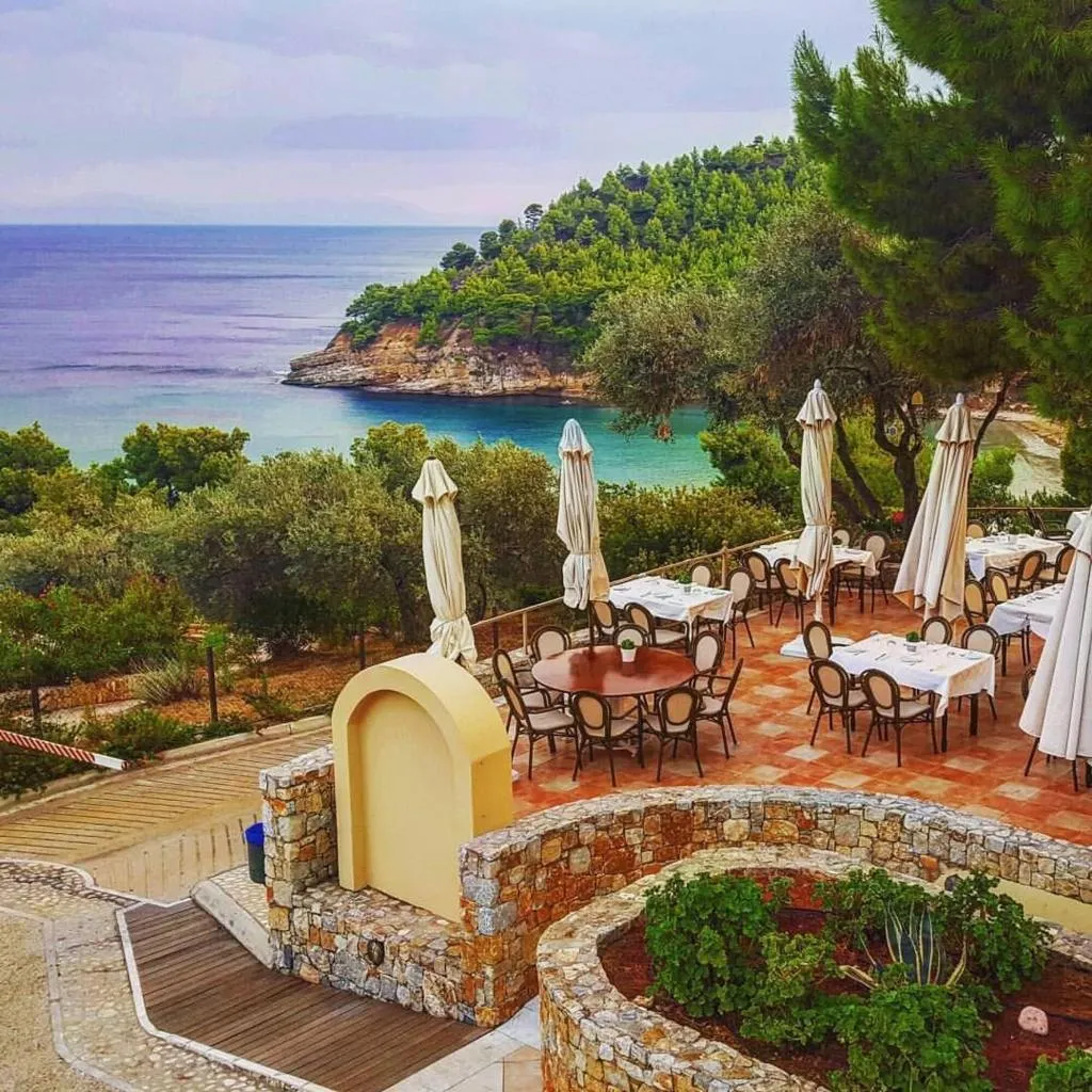 Restaurant, Alonissos Beach Bungalows & Suites Hotel, Skiathos