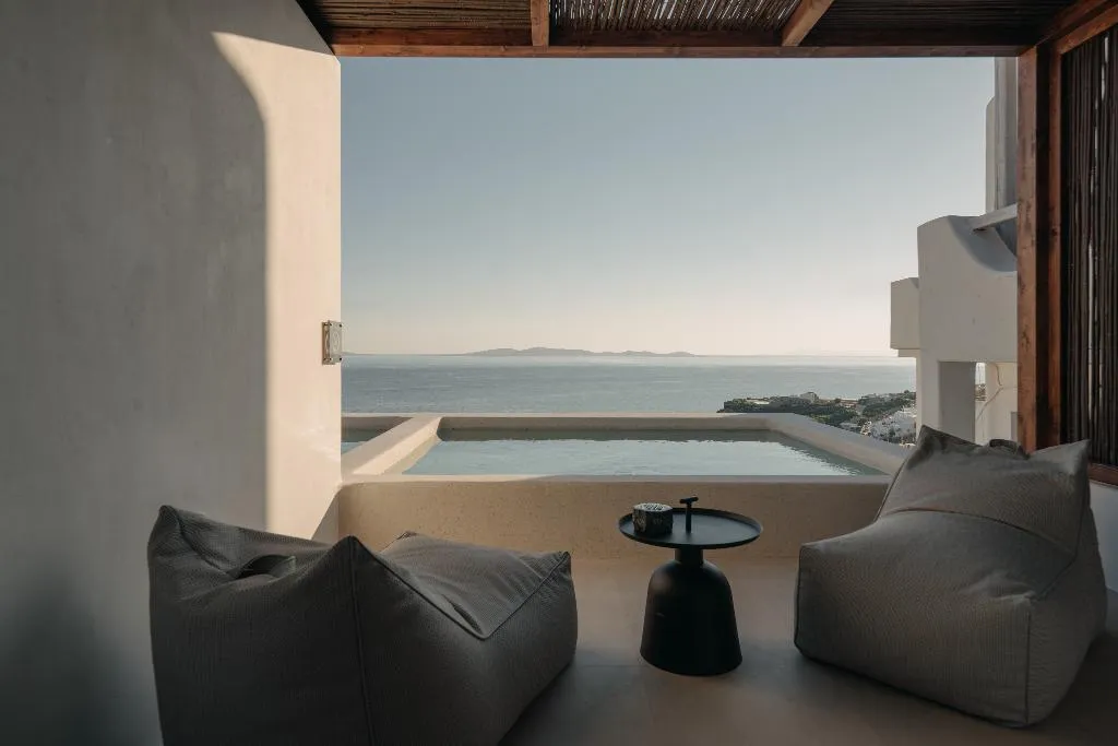 JUNIOR SUITE SUPERIOR SEA VIEW Room, Bard De Sol, Mykonos