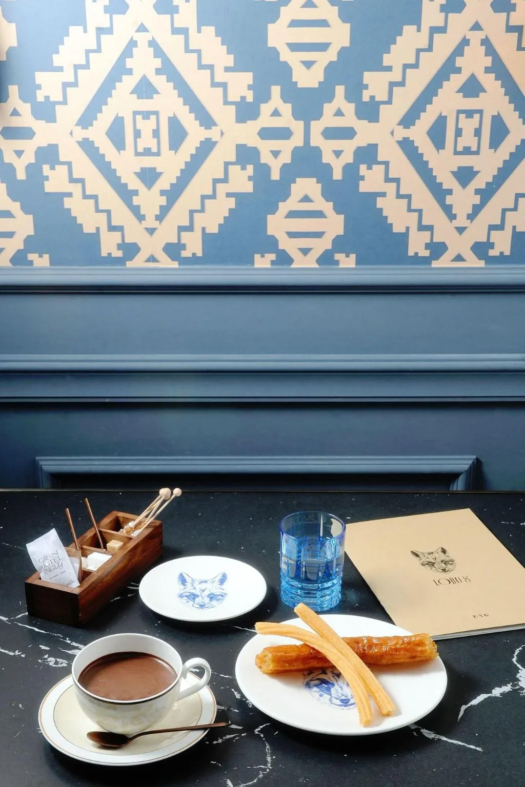 Restaurant, Gran Hotel Ingles, Madrid