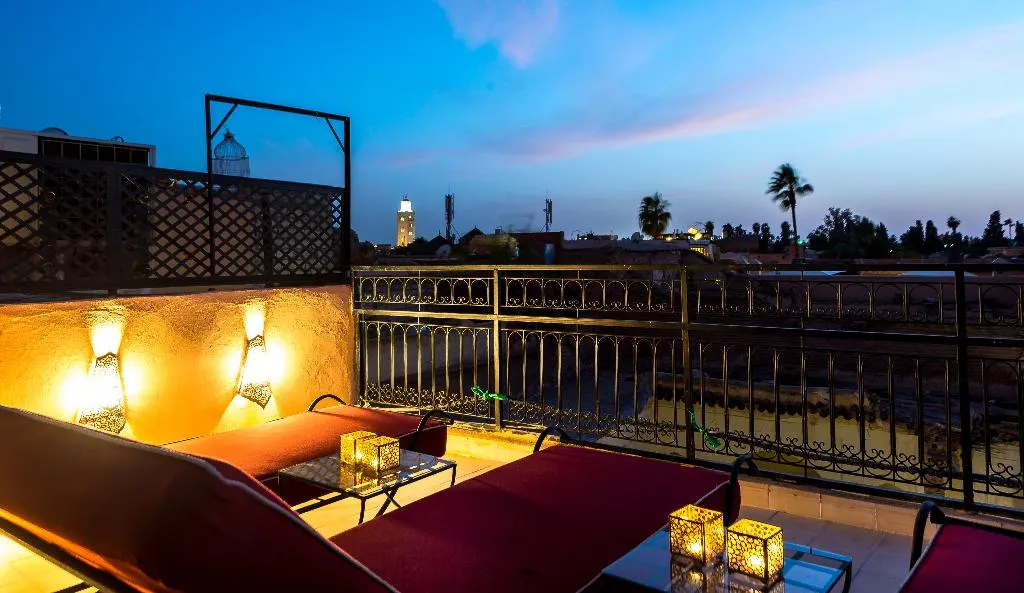 Terrace, Riad La Gazelle Du Sud, Marrakech