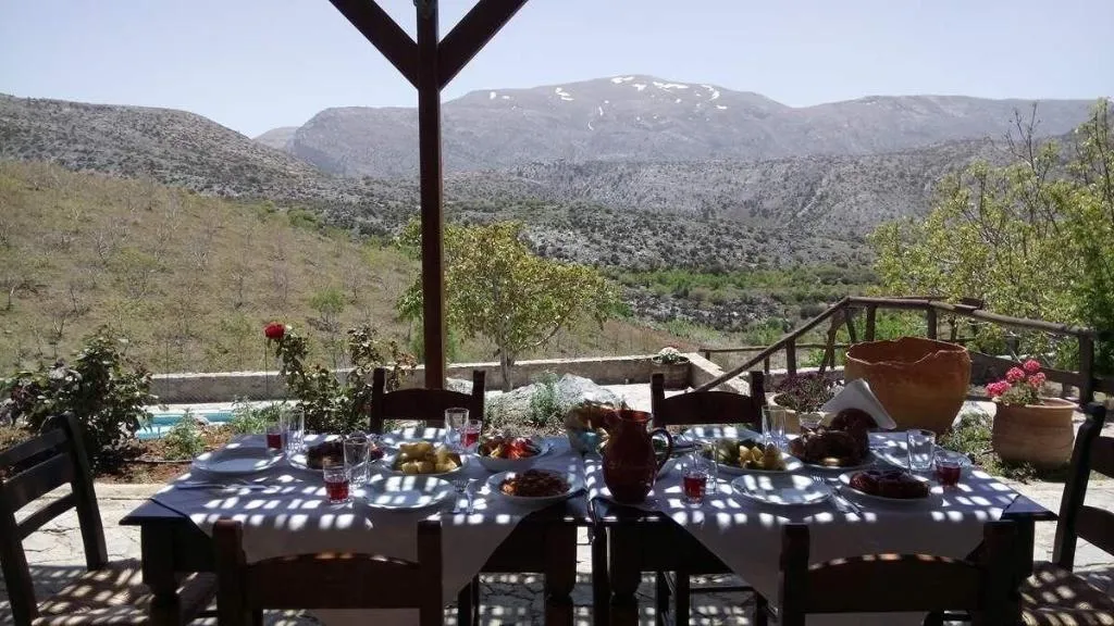Restaurant, Arodamos Traditional Houses, Crete