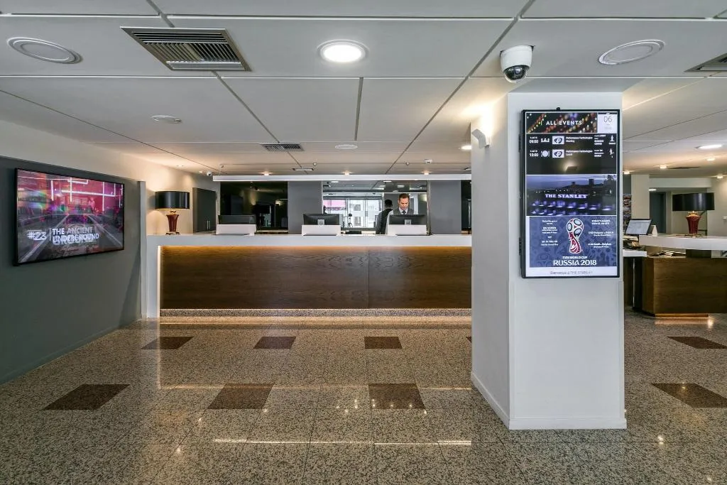 Lobby, Stanley, Athens