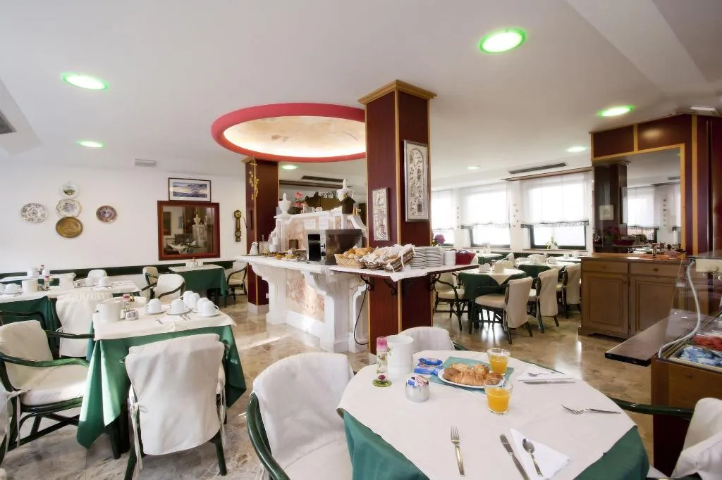 Restaurant, Hotel Marco Polo, Venice