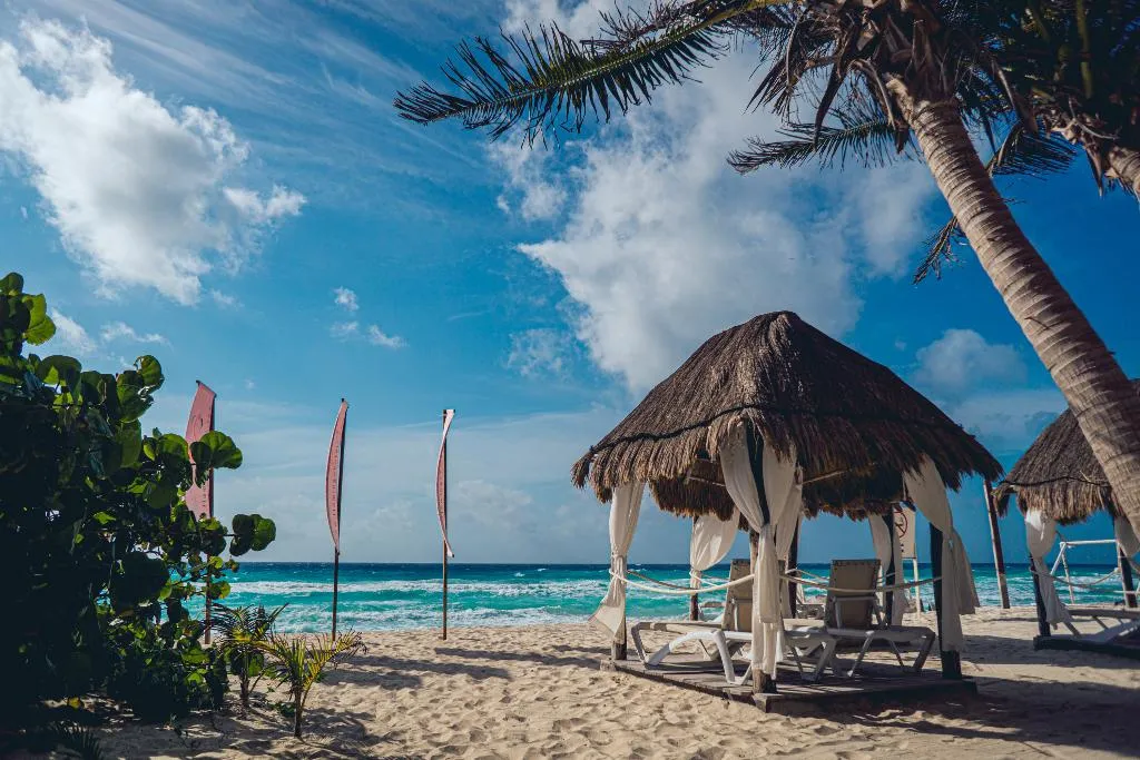 Beach, Flamingo Cancun All Inclusive, Cancun Area