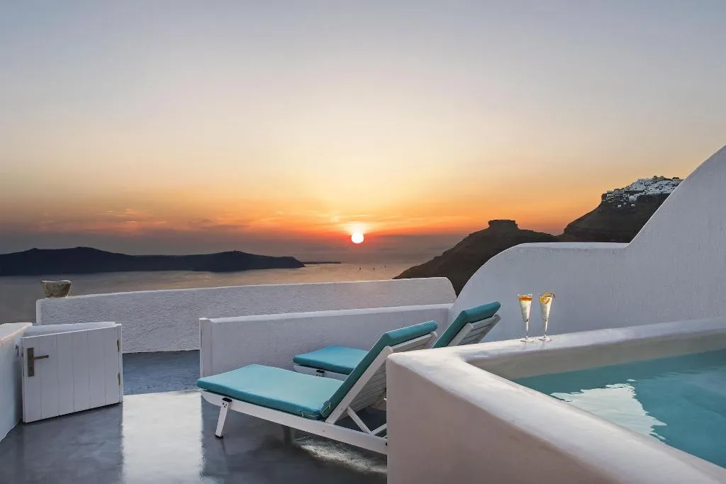 General view, Aura Suites, Santorini