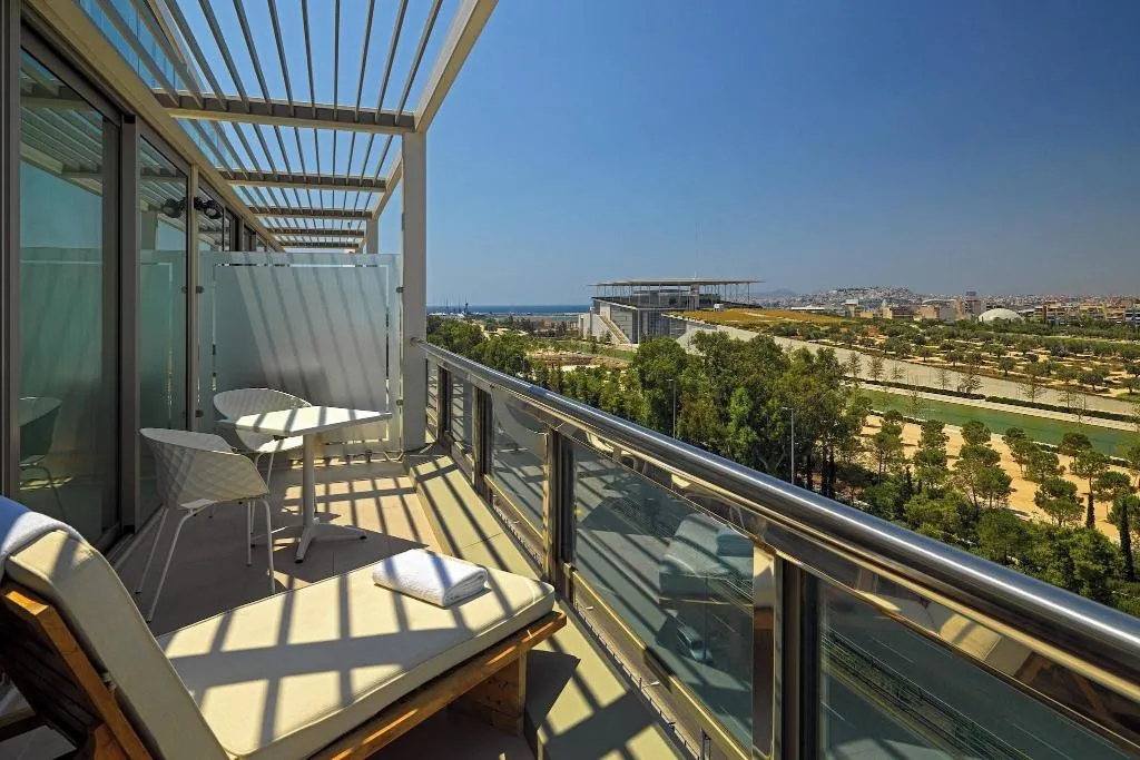 JUNIOR SUITE CITY VIEW KING BED Room, Athens Marriott Hotel, Athens