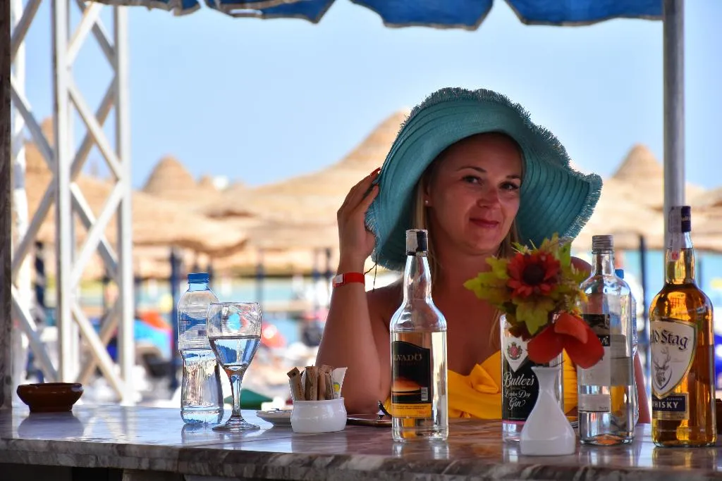 Beach, Gafy Resort Aqua Park, Red Sea Riviera