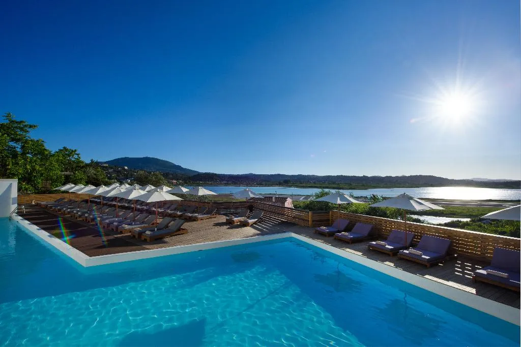 Pool, The Royal Grand Hotel, Corfu