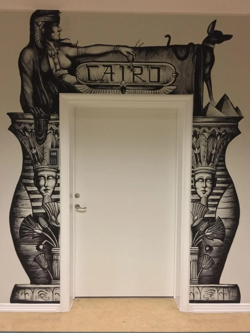 Lobby, Hostel B47, Reykjavik