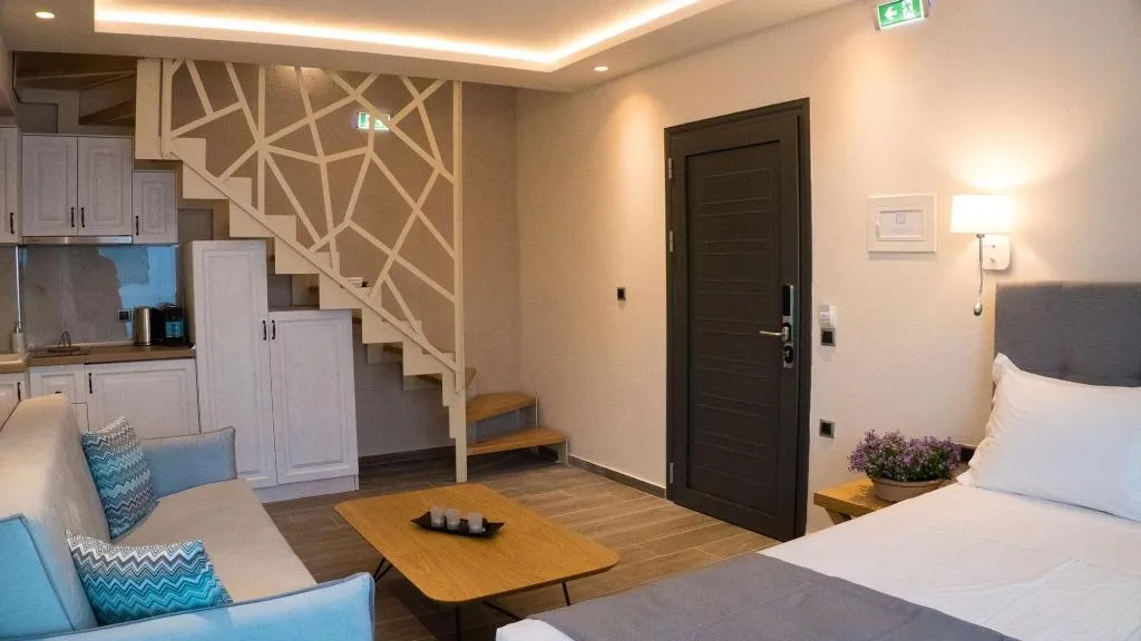 Room, Costa Domus Blue Luxury Apartments, Thessaloniki