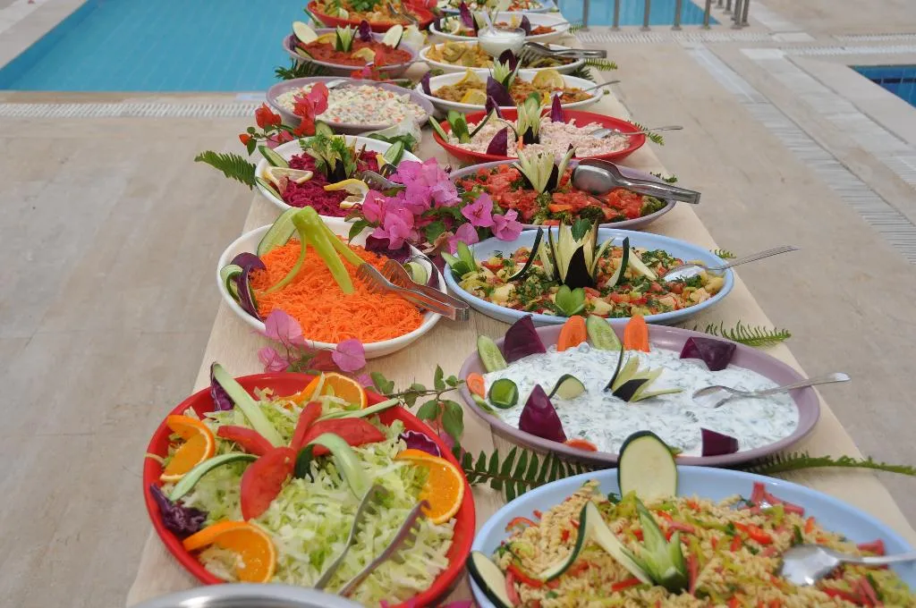 Restaurant, Kleopatra Tuna Apart Hotel, Antalya