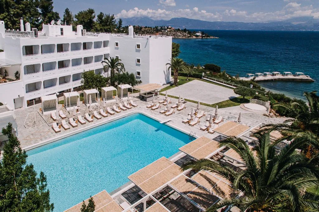 Pool, Brown Beach Chalkida Resort, Athens