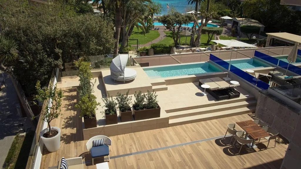 Terrace, Son Caliu Hotel Spa Oasis, Majorca