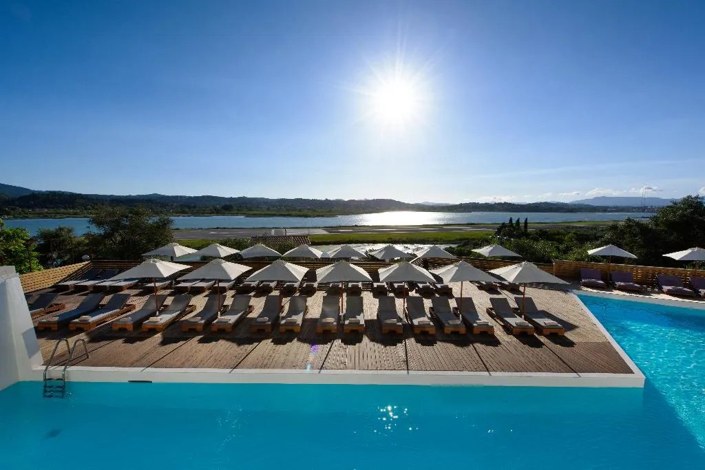 Pool, The Royal Grand Hotel, Corfu