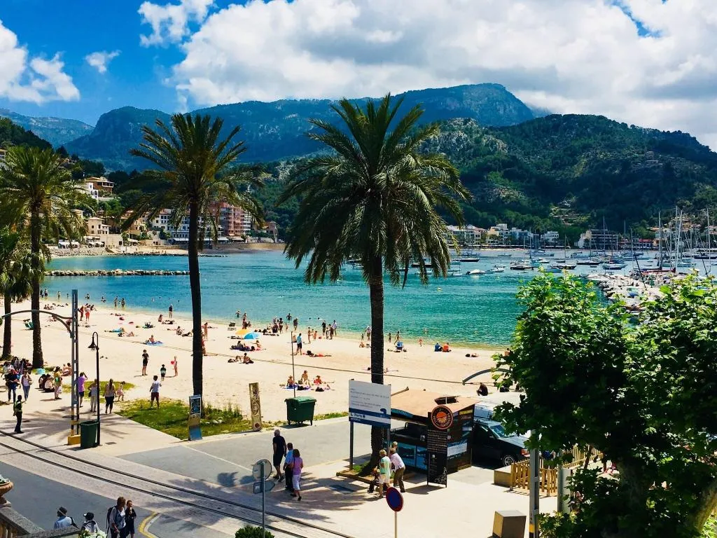 Beach, Miramar, Majorca