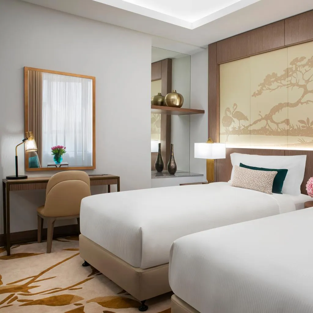 TWIN CITY VIEW Room, Al Jaddaf Rotana Suite Hotel, Dubai