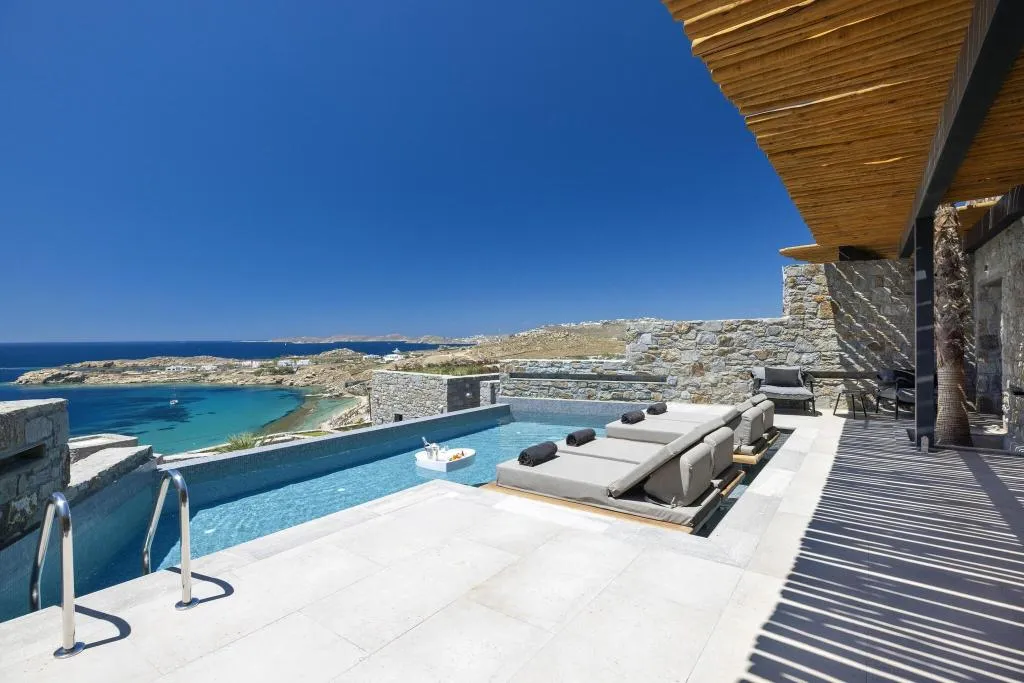 Pool, Tropicana Hotel, Mykonos