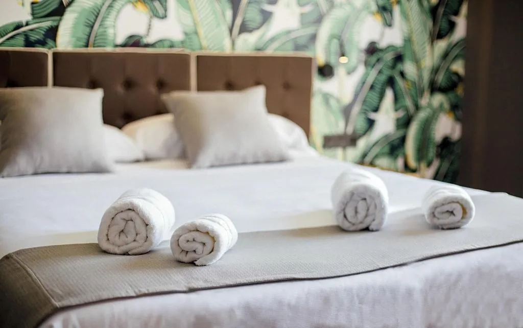 DOUBLE QUEEN SIZE BED Room, Málaga Premium Hotel, Costa Del Sol