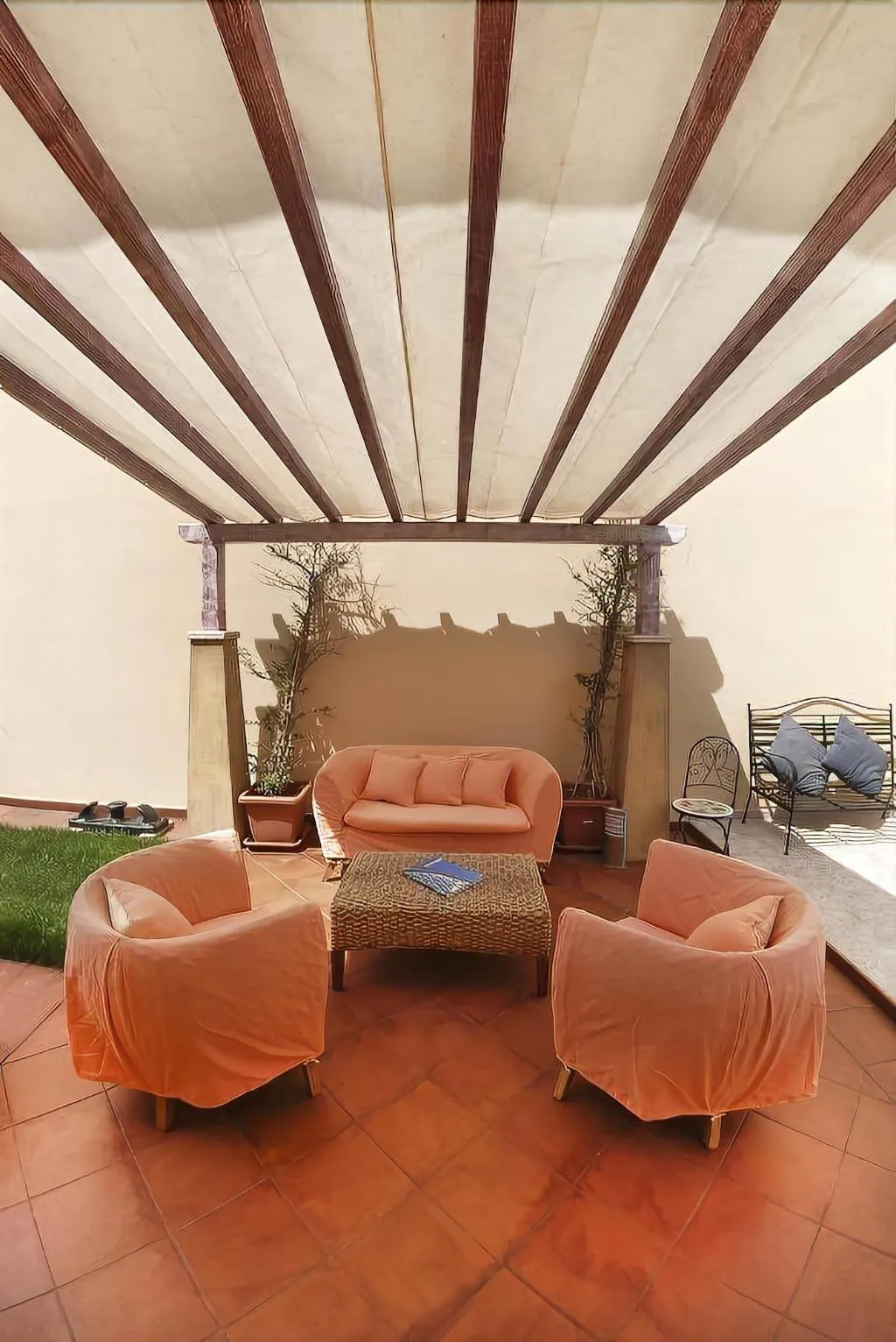 Terrace, Hotel Patti, Olbia