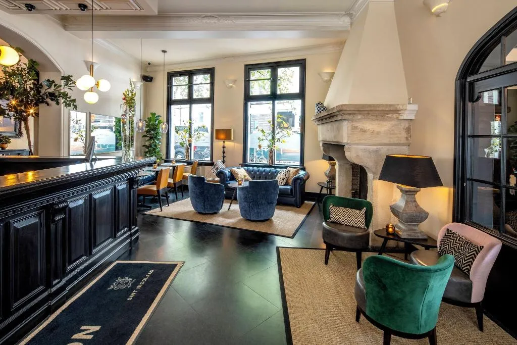 Lobby, Hotel Sint Nicolaas, Amsterdam