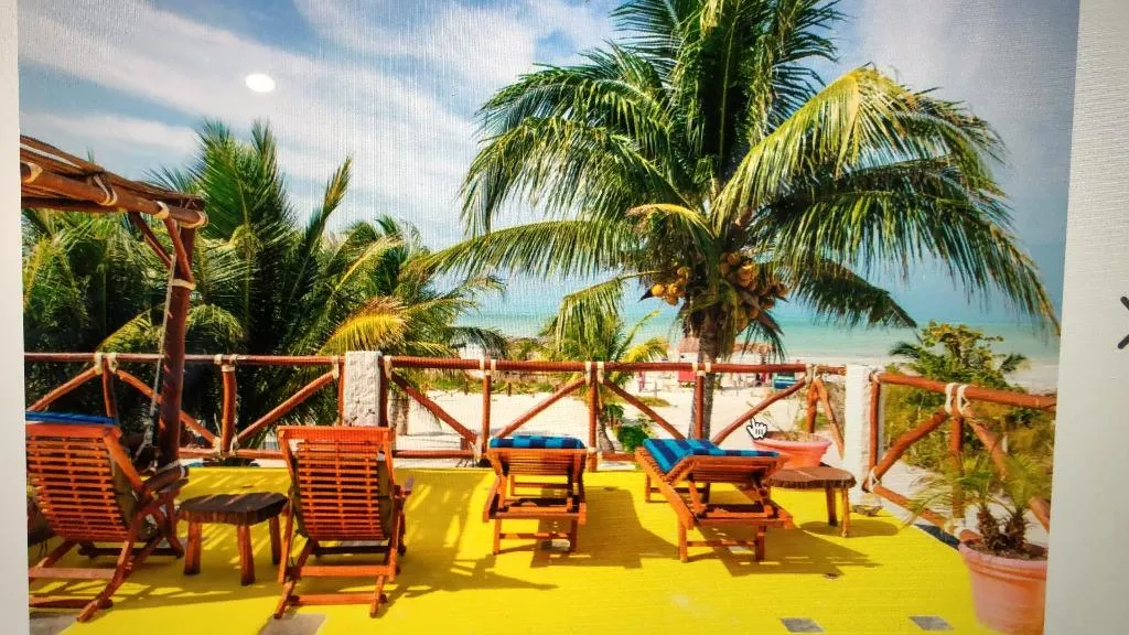 Terrace, Casa Luz Holbox, Cancun Area