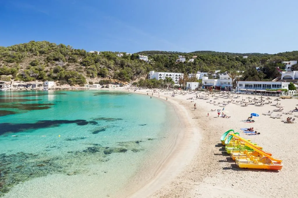 Beach, Puerto Cala Vadella, Ibiza