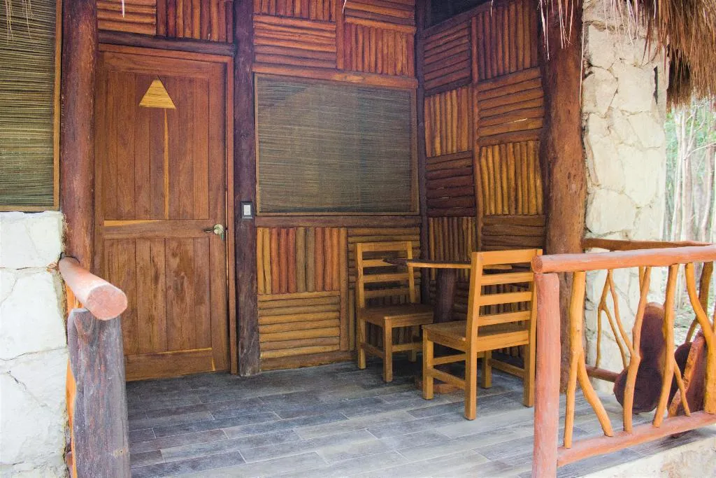 QUADRUPLE KING SIZE BED Room, Aldea Maya-Ha Cabañas Con Cenotes, Cancun Area