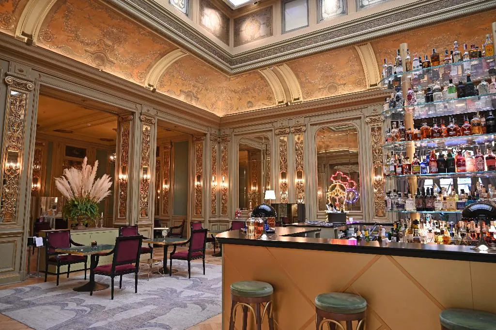 Restaurant, Grand Hotel et des Palmes, Palermo