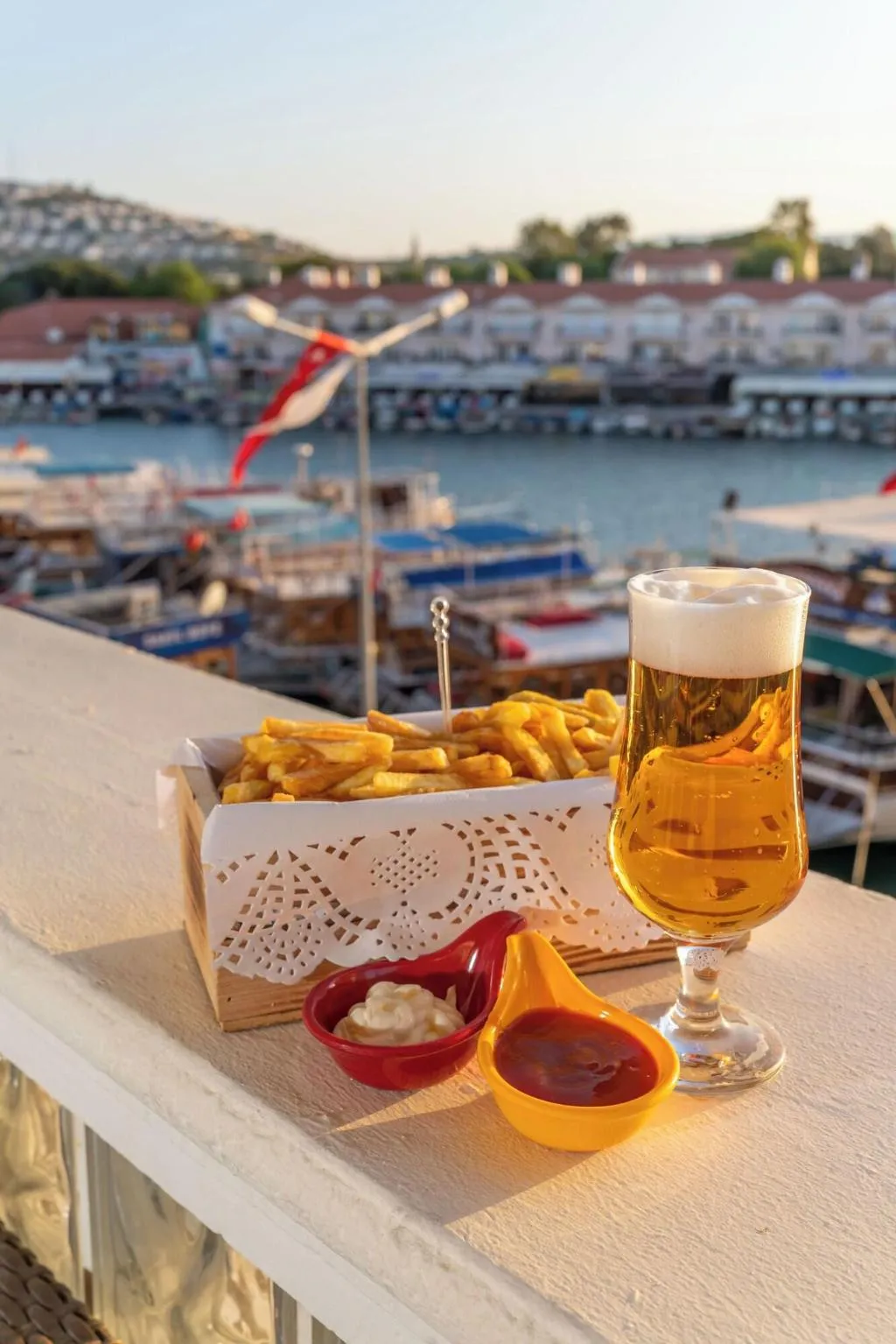 Terrace, Hotel Karacam, Izmir