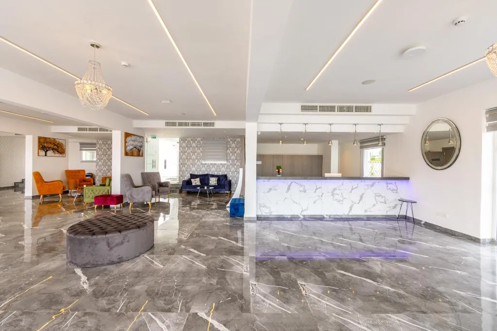 Lobby, Milea Hotel, Cyprus