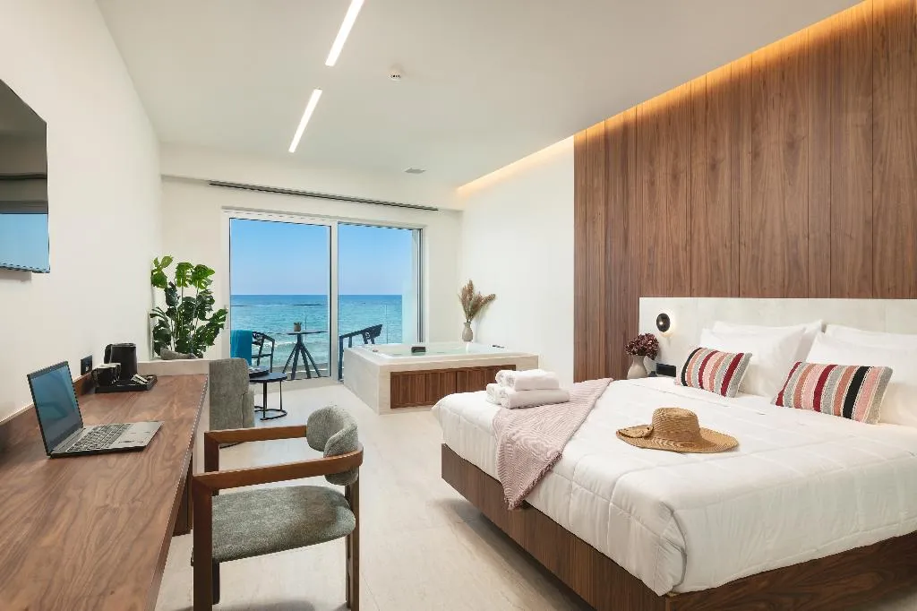 JUNIOR SUITE WITH BALCONY Room, Elia Sea Suites, Crete