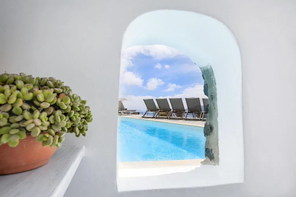 Pool, Esperas Houses Apartments, Santorini