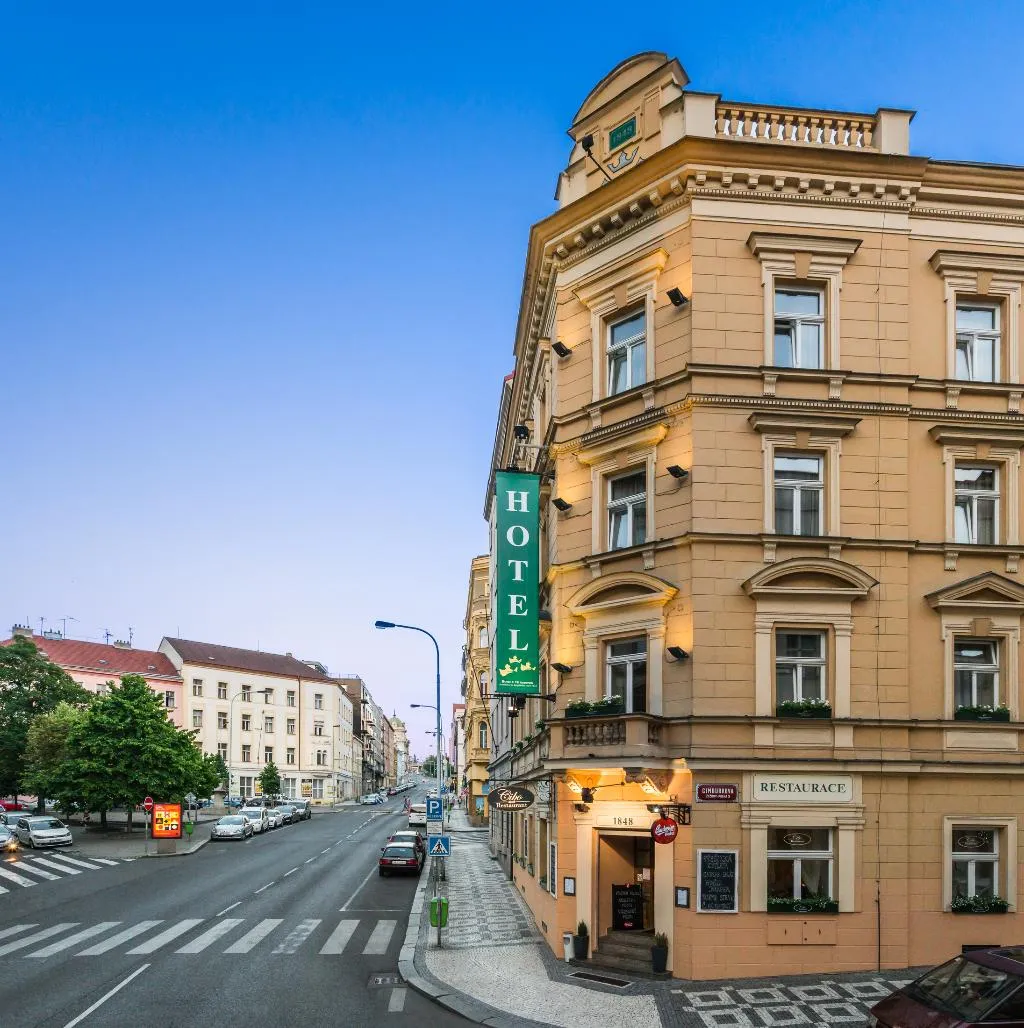 General view, Three Crowns Hotel, Prague