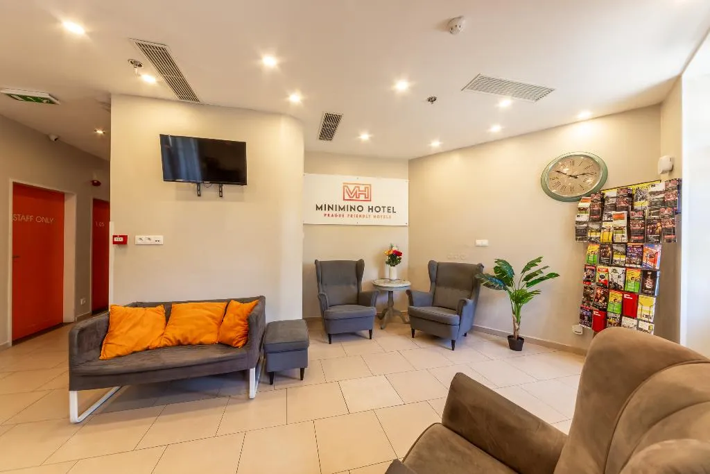 Lobby, Minimino Hotel Prague, Prague