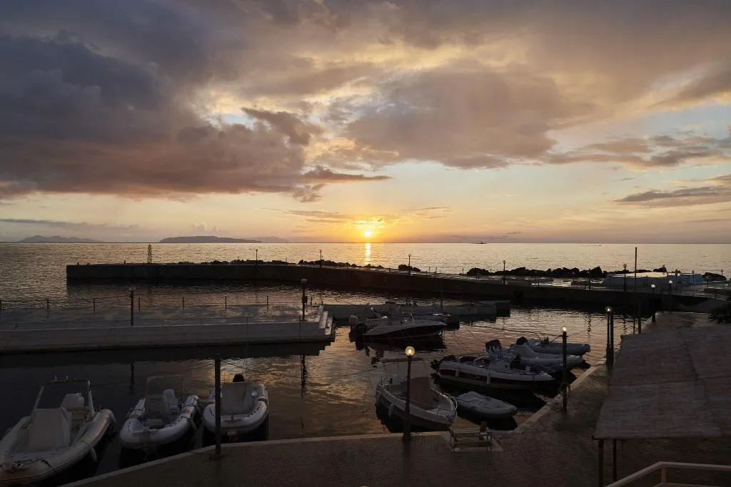 Terrace, Tirreno Hotel, Palermo