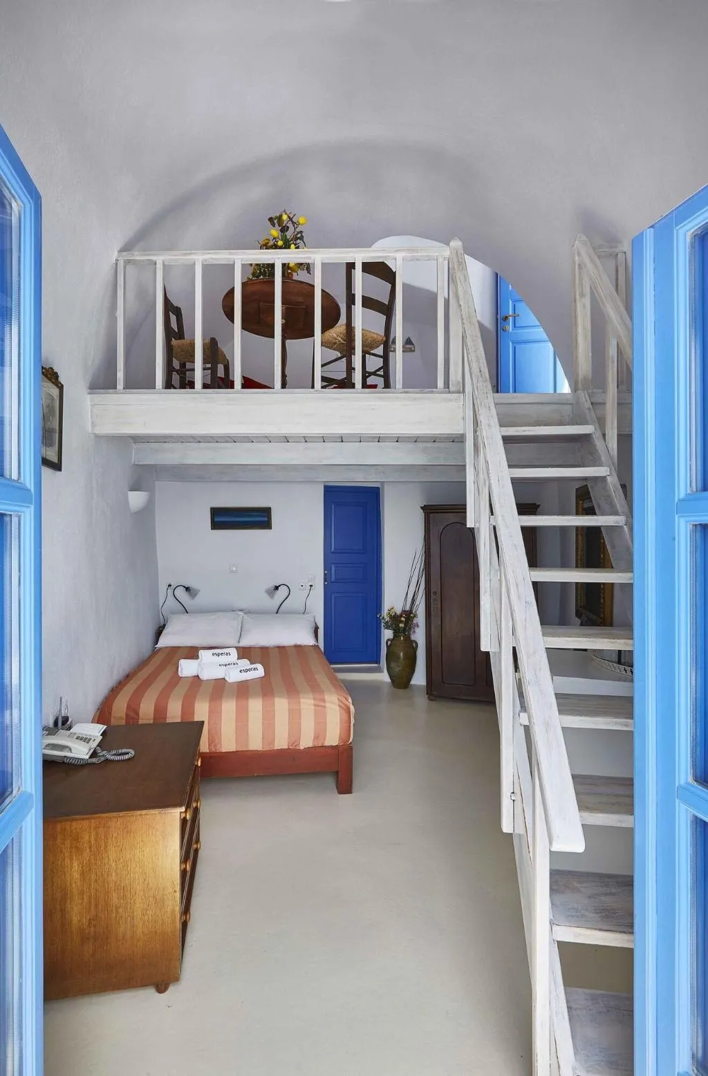 DOUBLE SEA VIEW Room, Esperas Houses Apartments, Santorini
