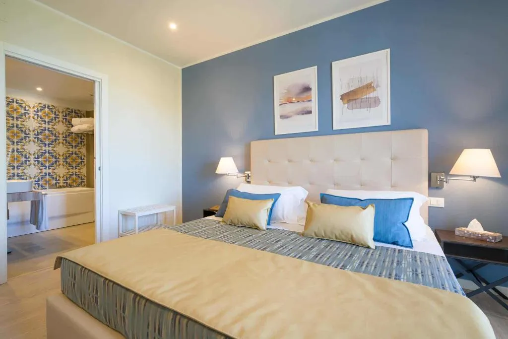 SUITE SEA VIEW WITH TERRACE Room, Hotel Rivage Taormina, Taormina